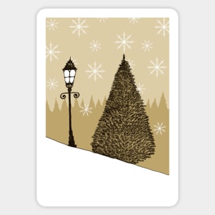 Christmas Pinetree Sticker